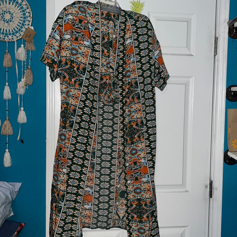 Shein kimono set